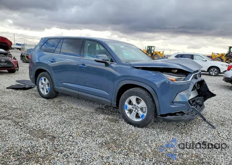 2025 Toyota Grand Highlander Hybrid Le из США, поврежденный, VIN 5TDACAB50SS047460